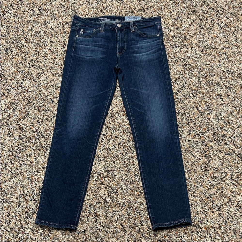 AG Prima Crop Cigarette Jean - Size 27